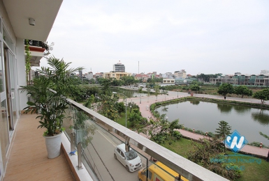 Brandnew and spacious apartment with lake view for rent in Tay Ho, Hanoi